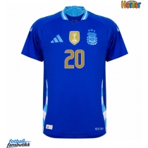 Argentina Alexis Mac Allister #20 Bortedrakt Copa America 2024 Kortermet